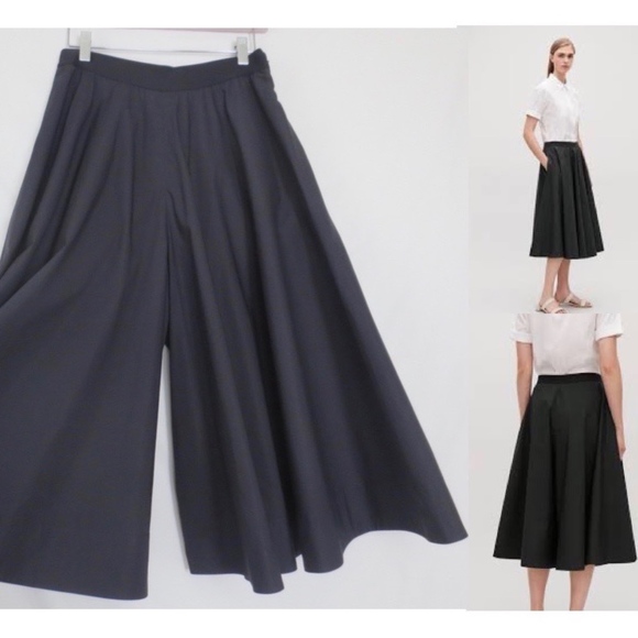 cos wide leg cotton jumpsuit
